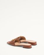 VLOGO SIGNATURE SLIDE SANDAL IN CALFSKIN 20MM - Image 2